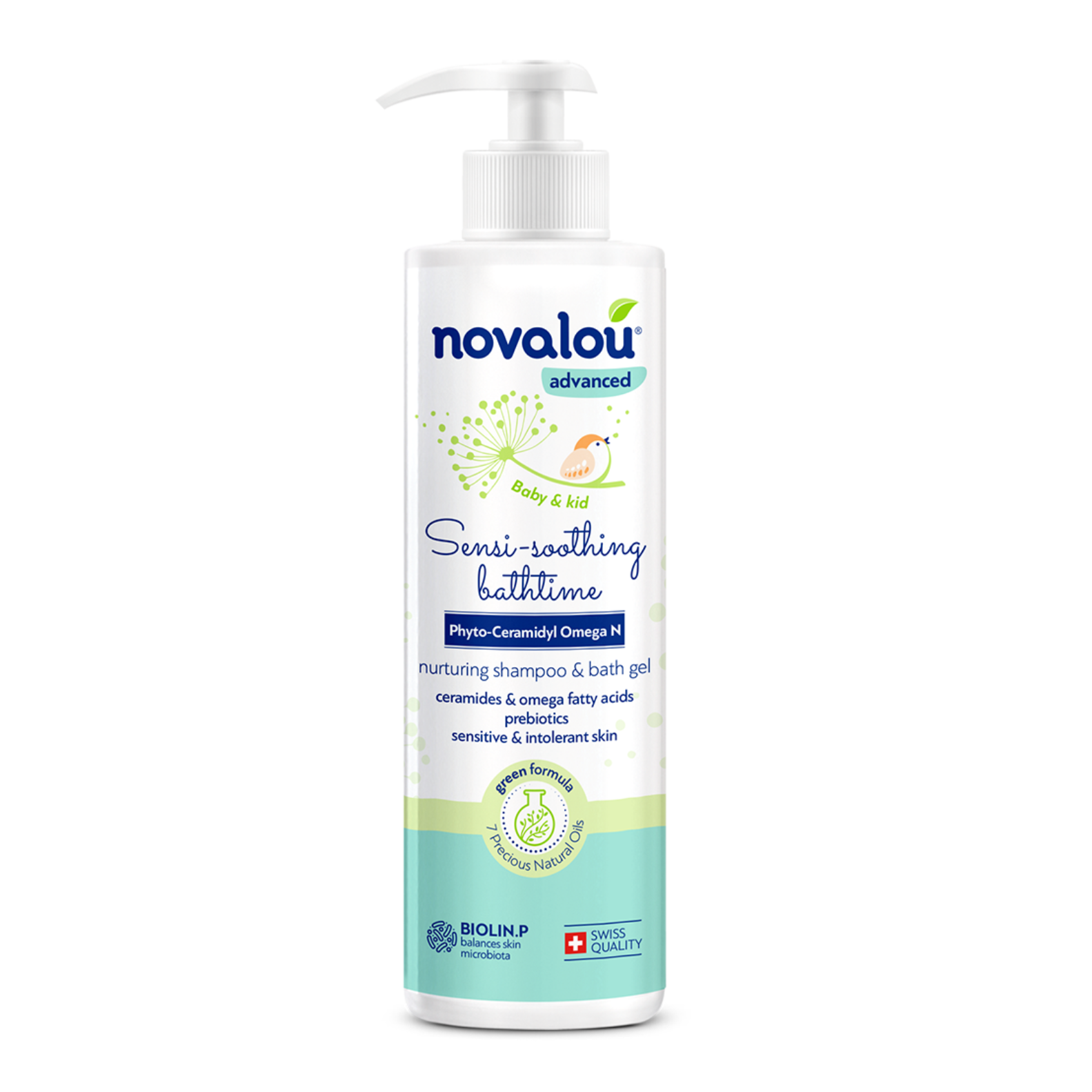 Novalou 2 u 1 šampon i kupka 250 ml