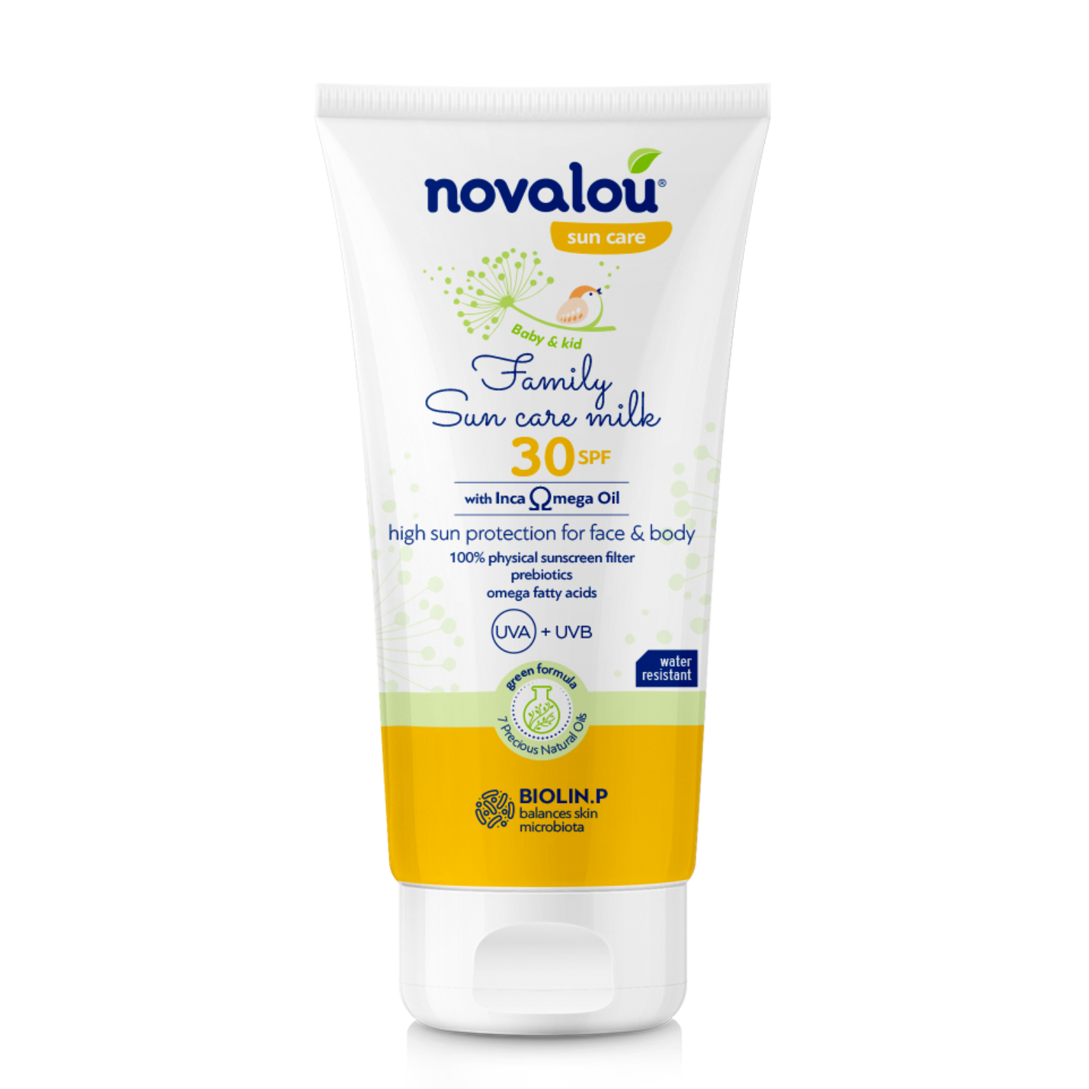 Novalou porodična krema za sunčanje SPF 30 150ml