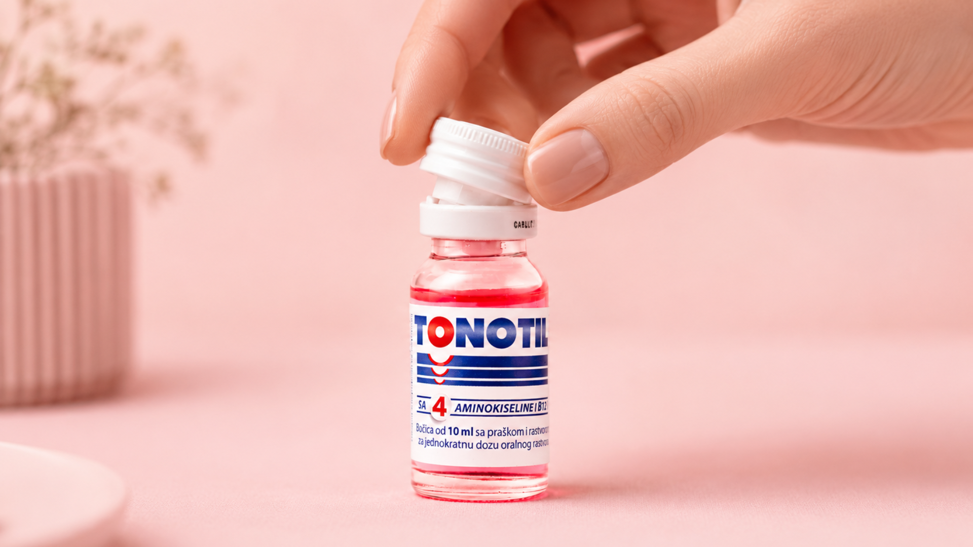 Tonotil — korak 1